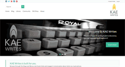 Desktop Screenshot of kaewrites.com